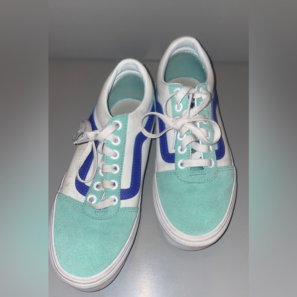 Women's Vans Ward Skate shoes Peppermint Green